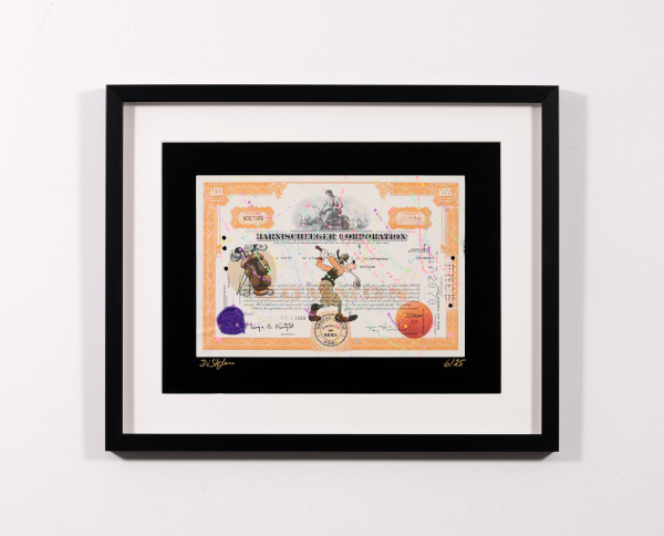 Goofy Golfing by Di Stefano, limited edition print