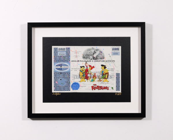 The Flintstones by Di Stefano, limited edition print