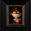 Clementines In Bowl by Ronald Berger, original painting