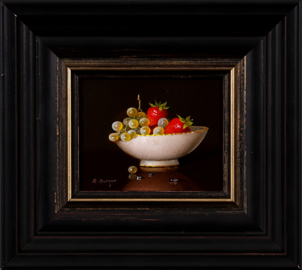 Strawberries & Grapes by Ronald Berger, original painting