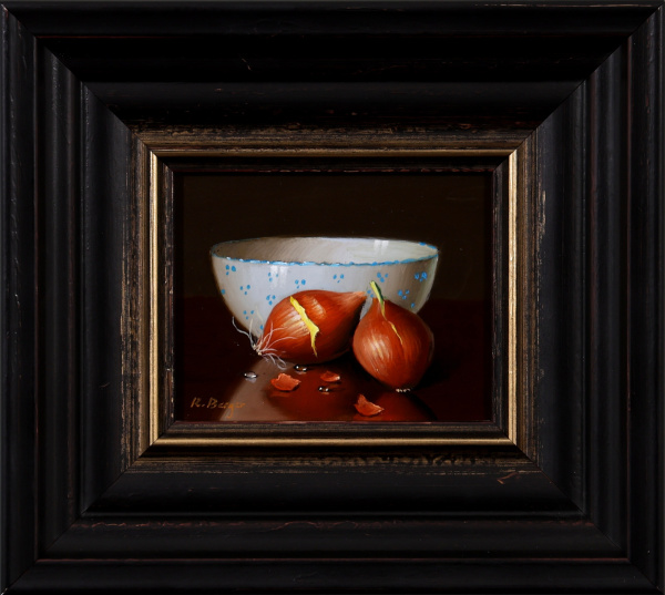 Onions & Bowl by Ronald Berger, original painting