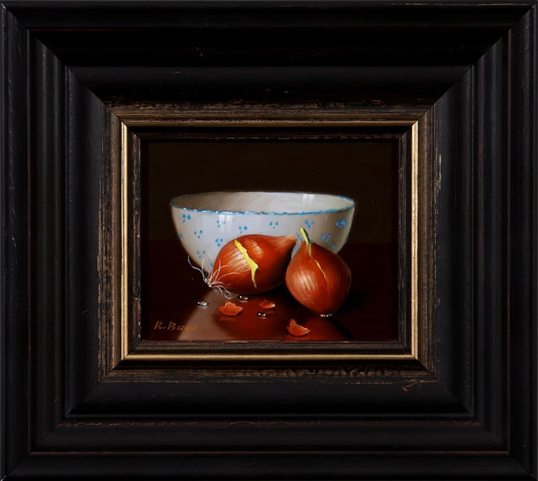 Onions & Bowl by Ronald Berger
