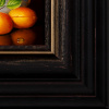 Apricots & Bowl by Ronald Berger, original painting, detail
