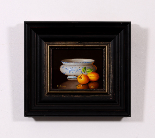 Apricots & Bowl by Ronald Berger, original painting
