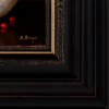 Redcurrants & Bowl by Ronald Berger, original painting, detail