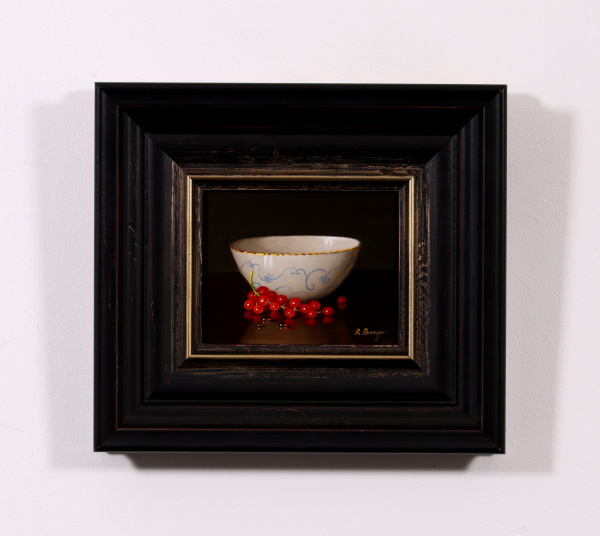 Redcurrants & Bowl by Ronald Berger, original painting