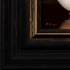 Strawberries & Bowl by Ronald Berger, original painting, detail