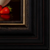 Strawberries & Bowl by Ronald Berger, original painting, detail