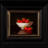 Strawberries & Bowl by Ronald Berger, original painting