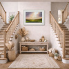 Silent Radiance by Harry Brioche, original painting, in room