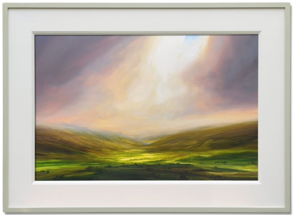 Silent Radiance by Harry Brioche, original painting