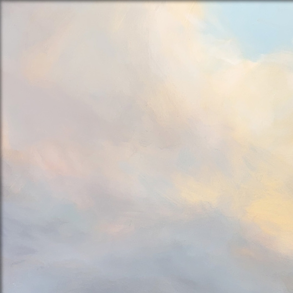 Promise Of A Brighter Day by Harry Brioche, original painting, detail
