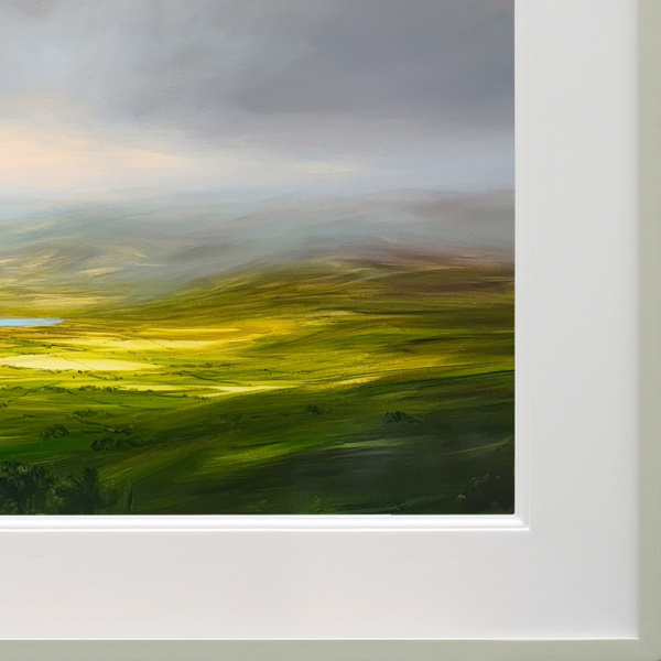 Promise Of A Brighter Day by Harry Brioche, original painting, detail