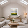 Promise Of A Brighter Day by Harry Brioche, original painting, in room