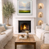 Promise Of A Brighter Day by Harry Brioche, original painting, in room