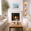 Serenity by Harry Brioche, original painting, in room