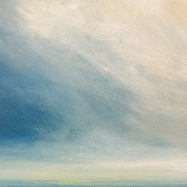 Spring Chorus by Harry Brioche, original painting, detail