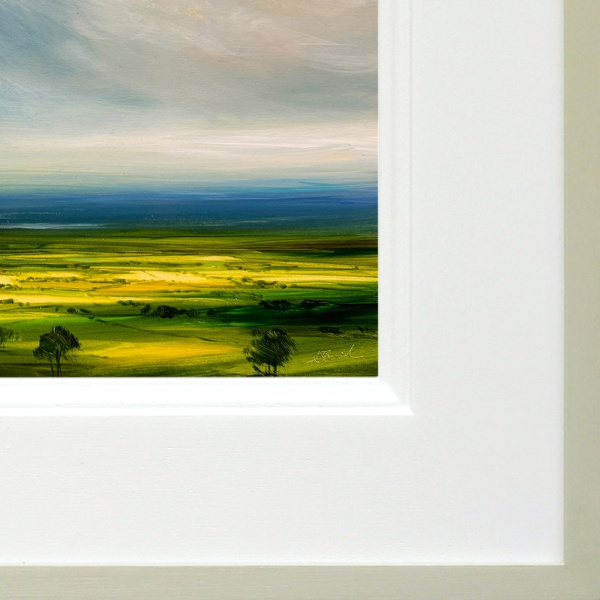 Spring Chorus by Harry Brioche, original painting, detail