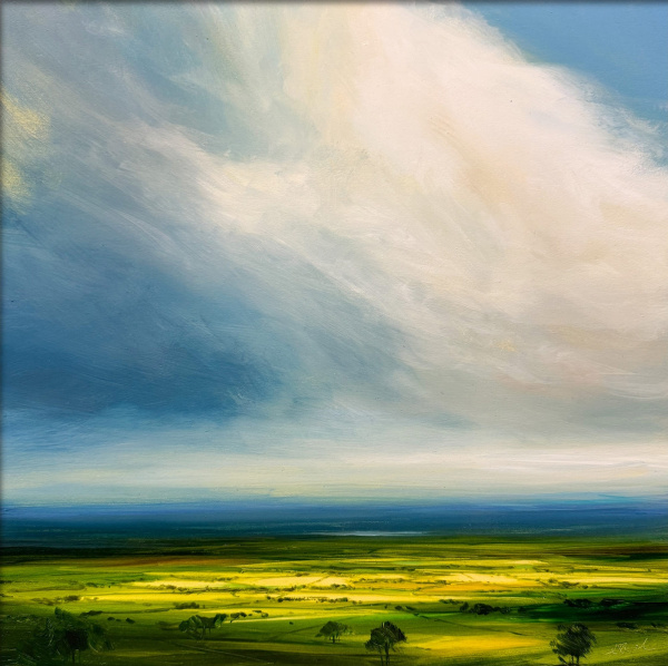 Spring Chorus by Harry Brioche, original painting