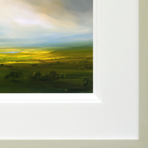 Between Showers by Harry Brioche, original painting, detail