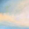 Evening Showers by Harry Brioche, original painting, detail