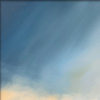 Evening Showers by Harry Brioche, original painting, detail
