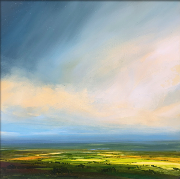 Evening Showers by Harry Brioche, original painting