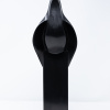 Paul Harvey – Blackbird Singing (Black Metal Finish) – sculpture view