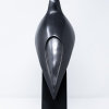 Paul Harvey – Blackbird Singing (Black Metal Finish) – sculpture view