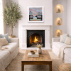 Crab Net (Original) by Gary Walton, original painting, in room