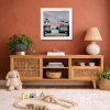 Crab Net (Original) by Gary Walton, original painting, in room