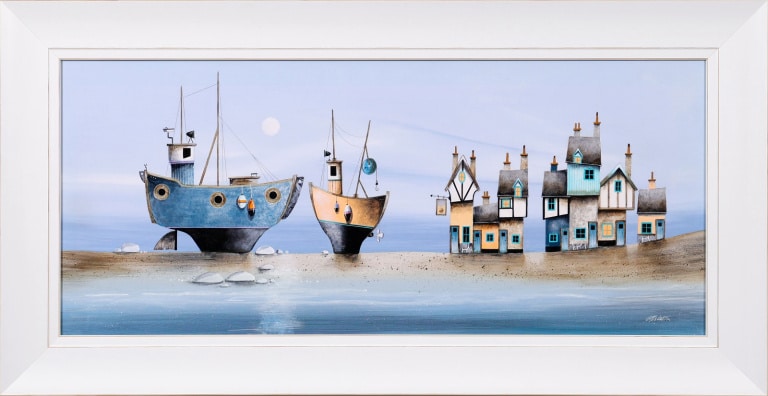 Pebble Beach (Original) by Gary Walton