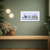 Pebble Beach (Original) by Gary Walton, original painting, in room