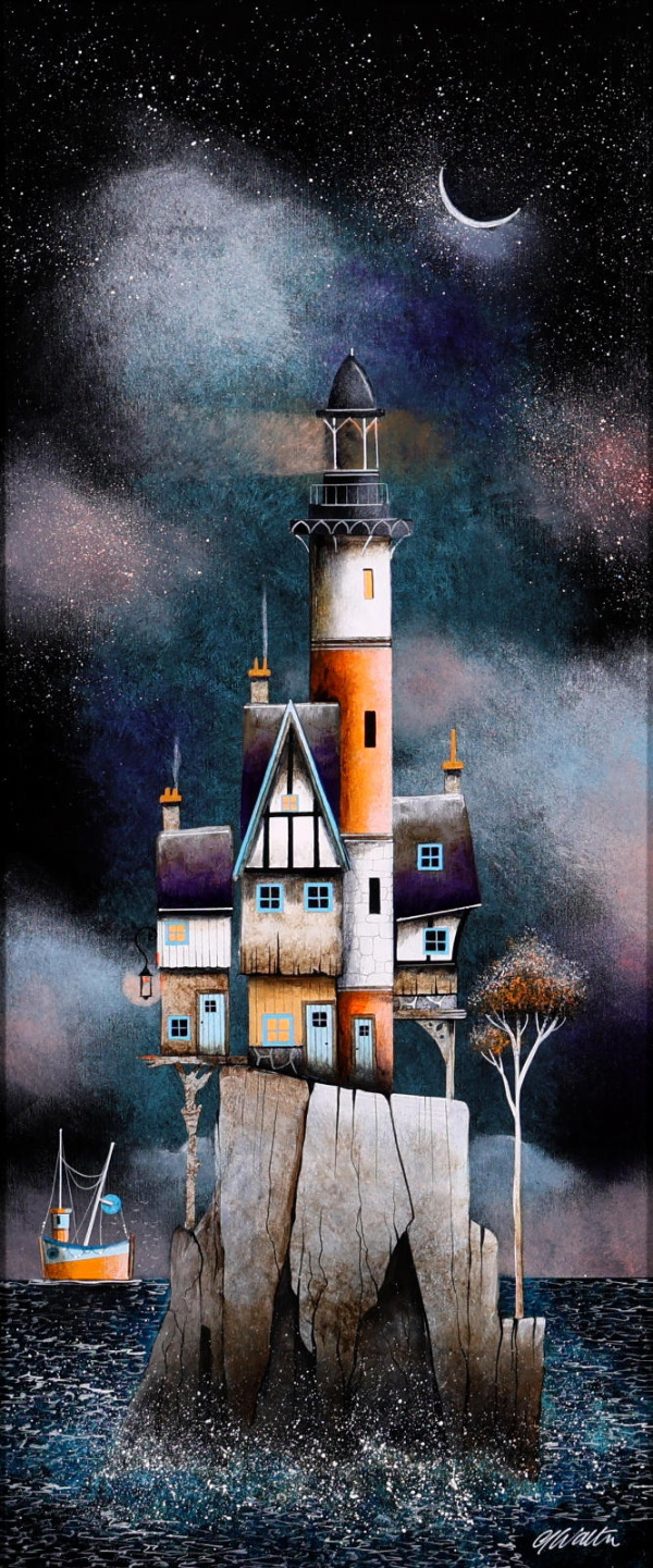 Cliff House (Original) by Gary Walton, original painting
