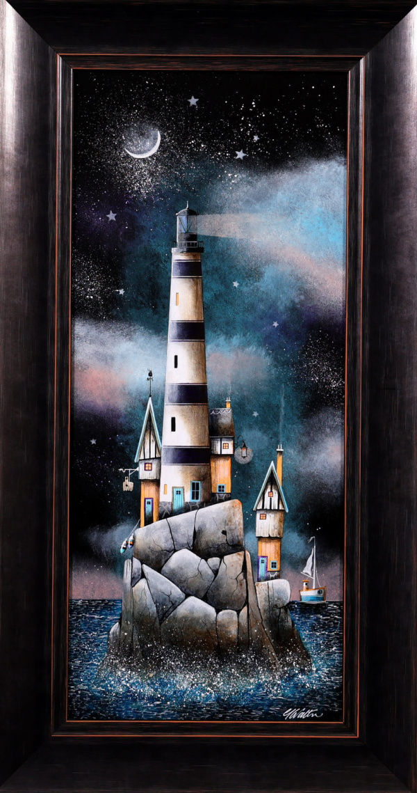 Lantern House (Original) by Gary Walton, original painting