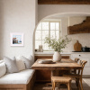 The Boat House (Original) by Gary Walton, original painting, in room