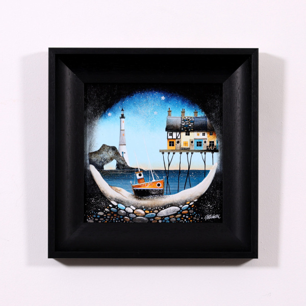 Pebble Pier (Original) by Gary Walton, original painting