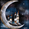 The Floating Hamlet (Original) by Gary Walton, original painting