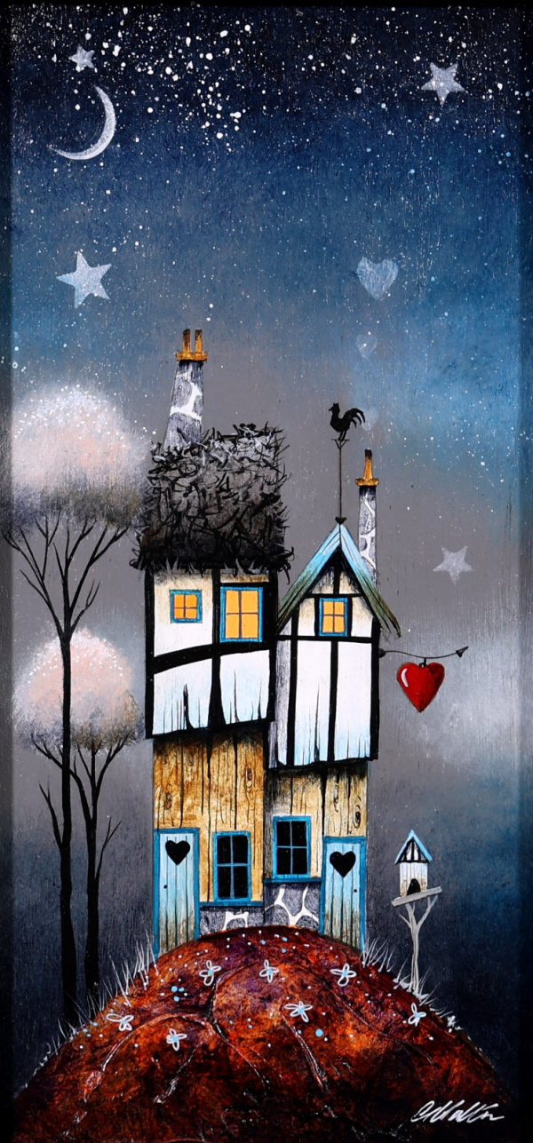 Sweetheart Cottage (Original) by Gary Walton, original painting