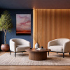 Peaceful Motion by Rubén Calatayud (Arken), original painting, in room
