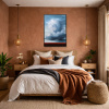 New Beginnings by Rubén Calatayud (Arken), original painting, in room