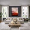 Becoming by Rubén Calatayud (Arken), original painting, in room
