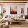 Becoming by Rubén Calatayud (Arken), original painting, in room