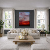Held Calm by Rubén Calatayud (Arken), original painting, in room