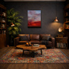 Held Calm by Rubén Calatayud (Arken), original painting, in room