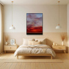 Held Calm by Rubén Calatayud (Arken), original painting, in room