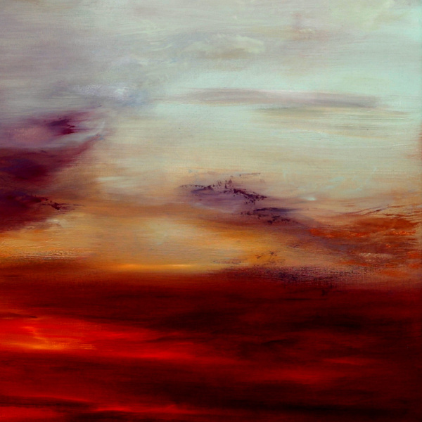 The First Silence by Rubén Calatayud (Arken), original painting, detail