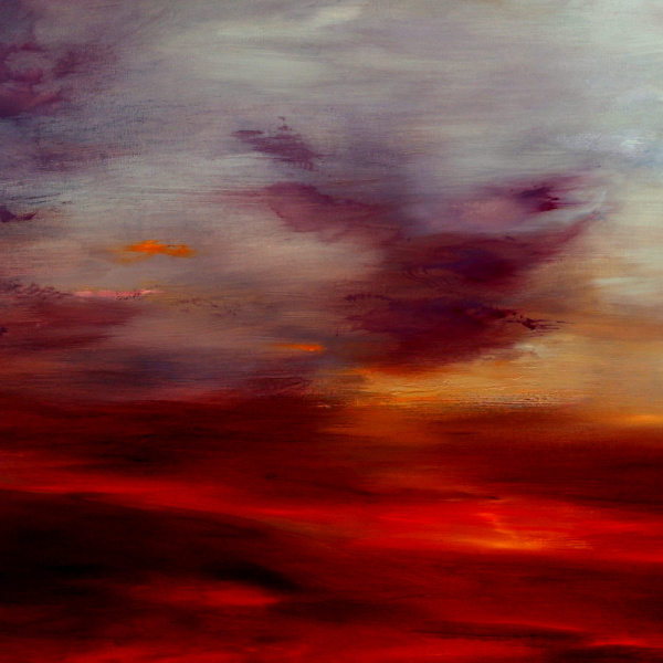 The First Silence by Rubén Calatayud (Arken), original painting, detail