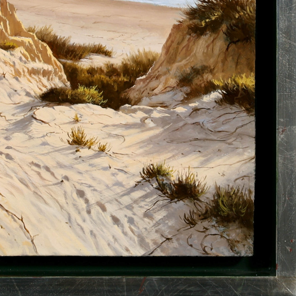 Ancantilados De Arena by Juan Antonio Domínguez, original painting, detail