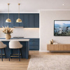 Ibiza Cala Comte by Juan Antonio Domínguez, original painting, in room
